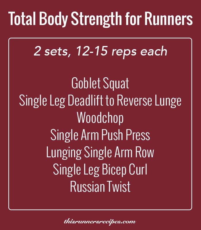 Total Body Strength Training for Runners