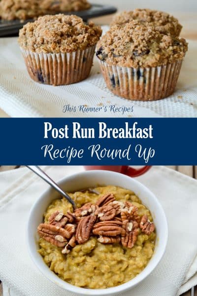 Post Run Breakfast Recipe Round Up