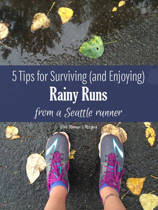 5 Tips for Surviving and Enjoying Rainy Runs