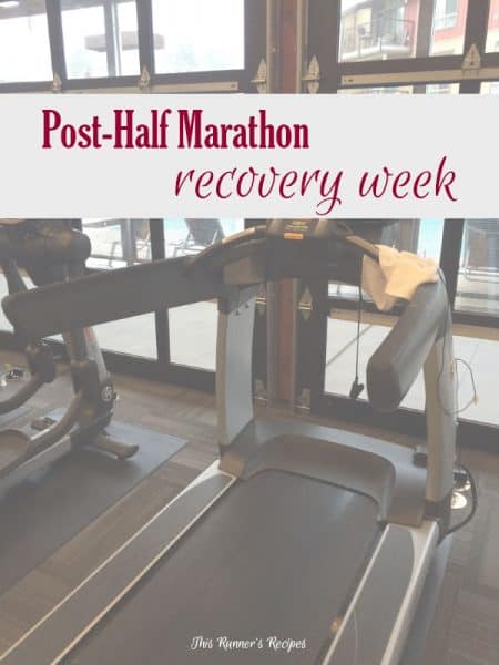 Mile Markers: Post Half Marathon Recovery Week