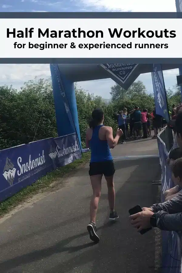 Read the full article to find half marathon workouts for novice and experienced runners