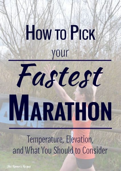 If you want to PR or BQ, which marathon you choose to run matters. Here's how to pick your fastest marathon!