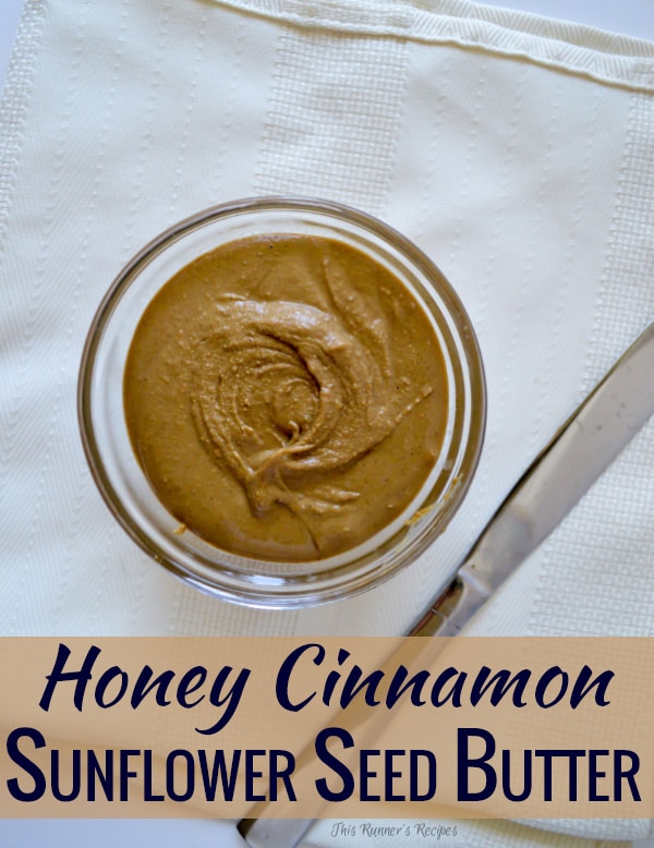 Honey Cinnamon Sunflower Butter