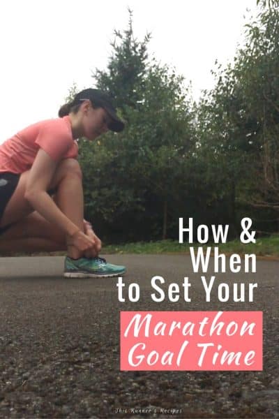How & When to Set Marathon Goal Time
