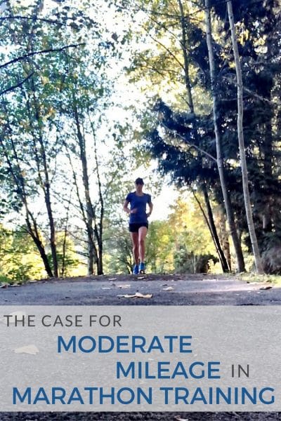 The Case for Moderate Mileage in Marathon Training