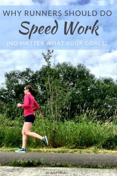 Why Runners Should Do Speed Work