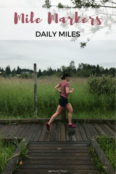 Mile Markers: Daily Miles