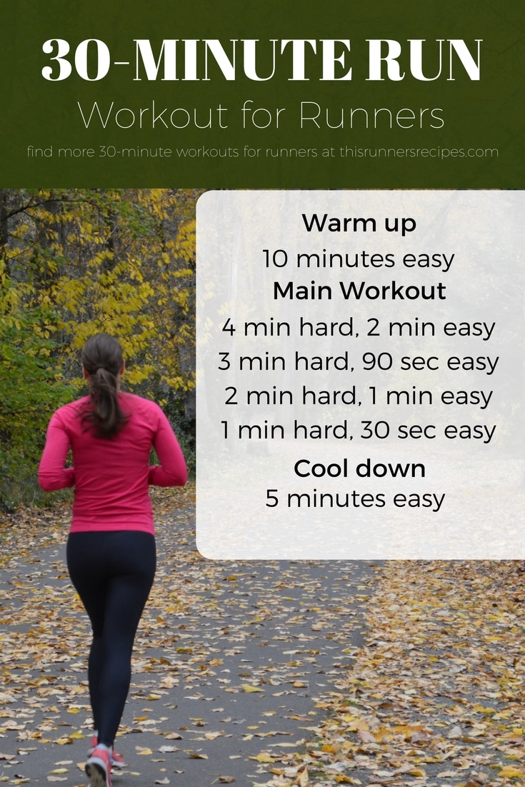 How to work towards running 30 min straight
