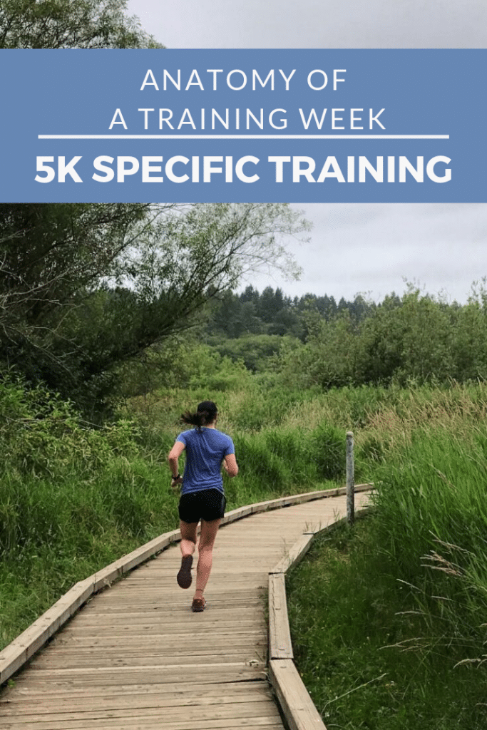 Anatomy of a Training Week: 5K Training Week