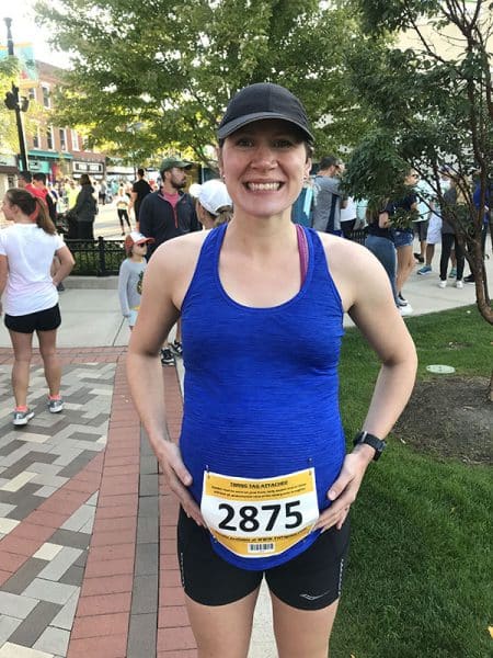 Mile Markers: Racing at 38 Weeks