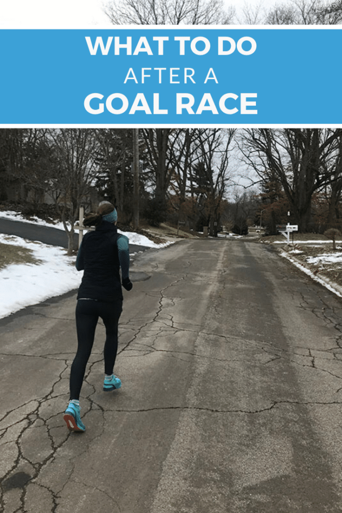 What to Do After a Goal Race