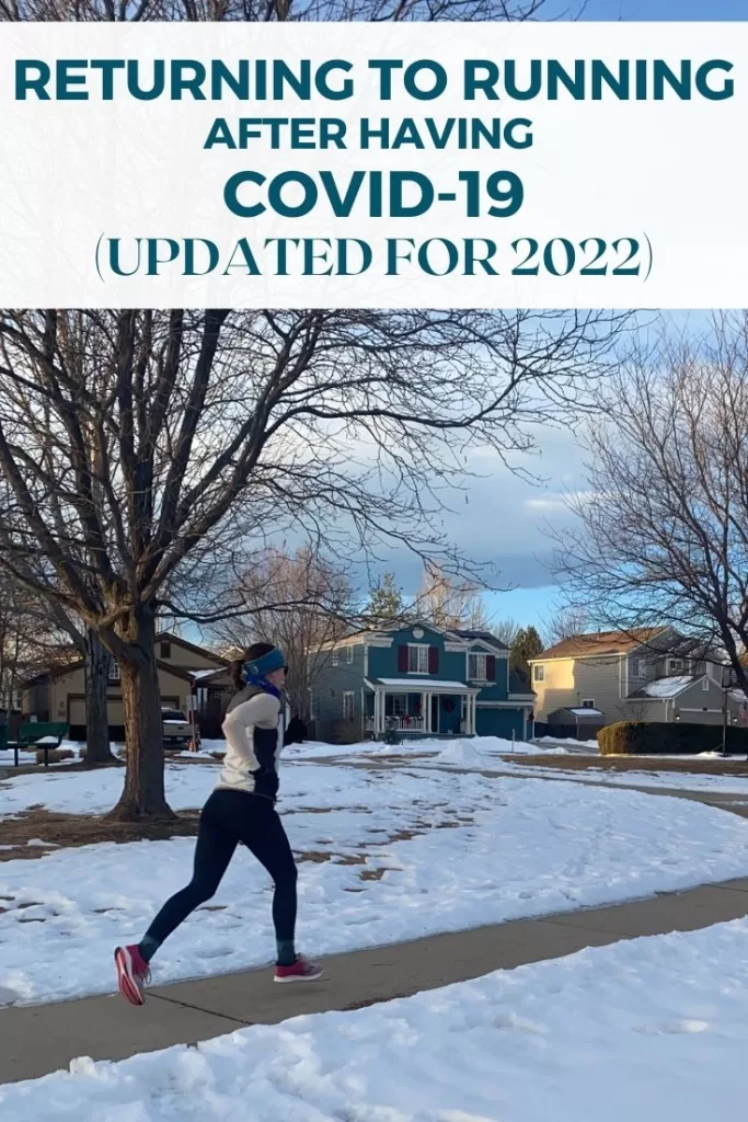 Returning to Running after Having Covid-19