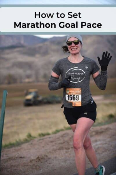 How to Set Marathon Goal Pace Plus a Marathon Pace Chart