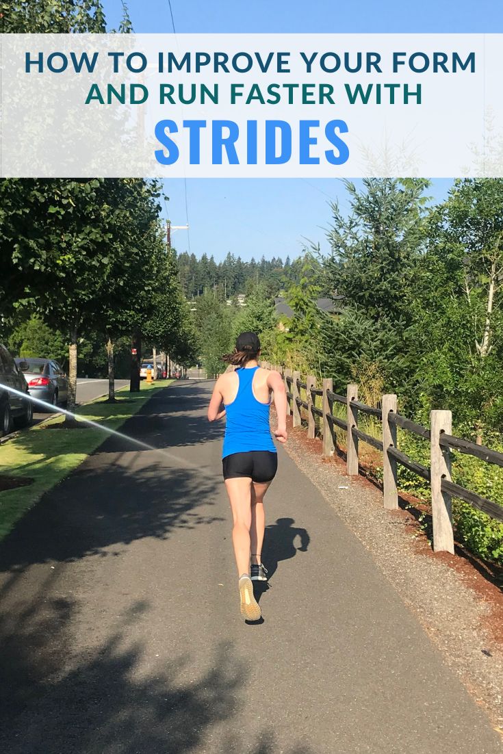 How Running Strides Can Make You Faster