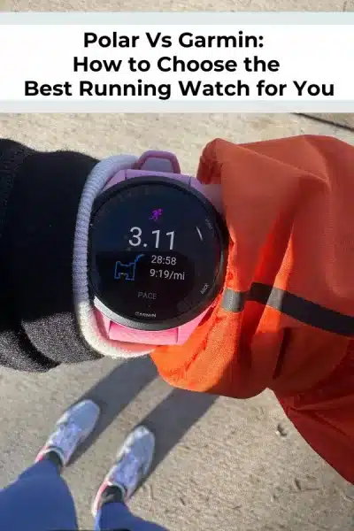 Trying to choose between a Polar vs Garmin watch? Read the full article to compare these two running watches.