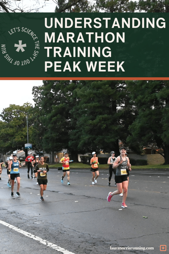 Curious about peak week during marathon training? Read the full article for more information!